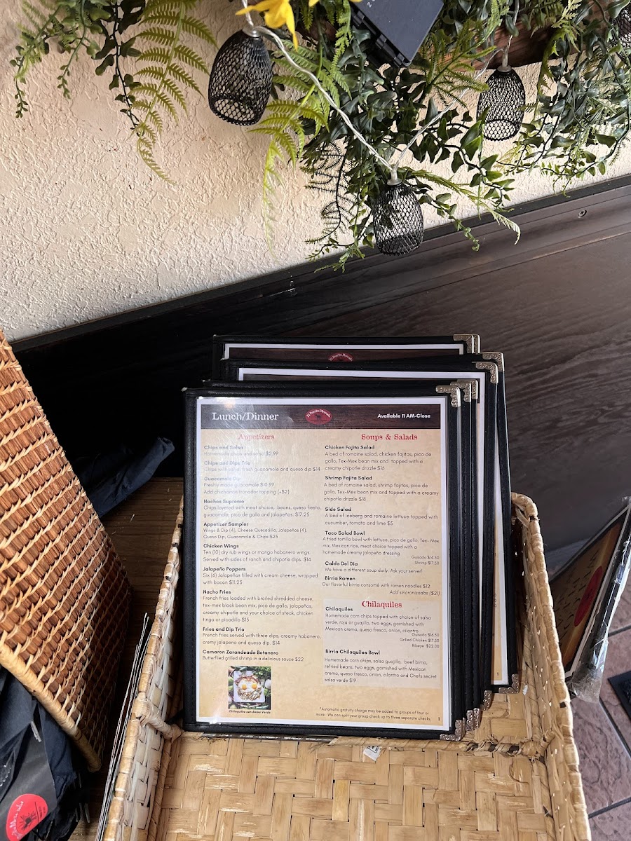 El Burrito Mercado Menu - Image 4